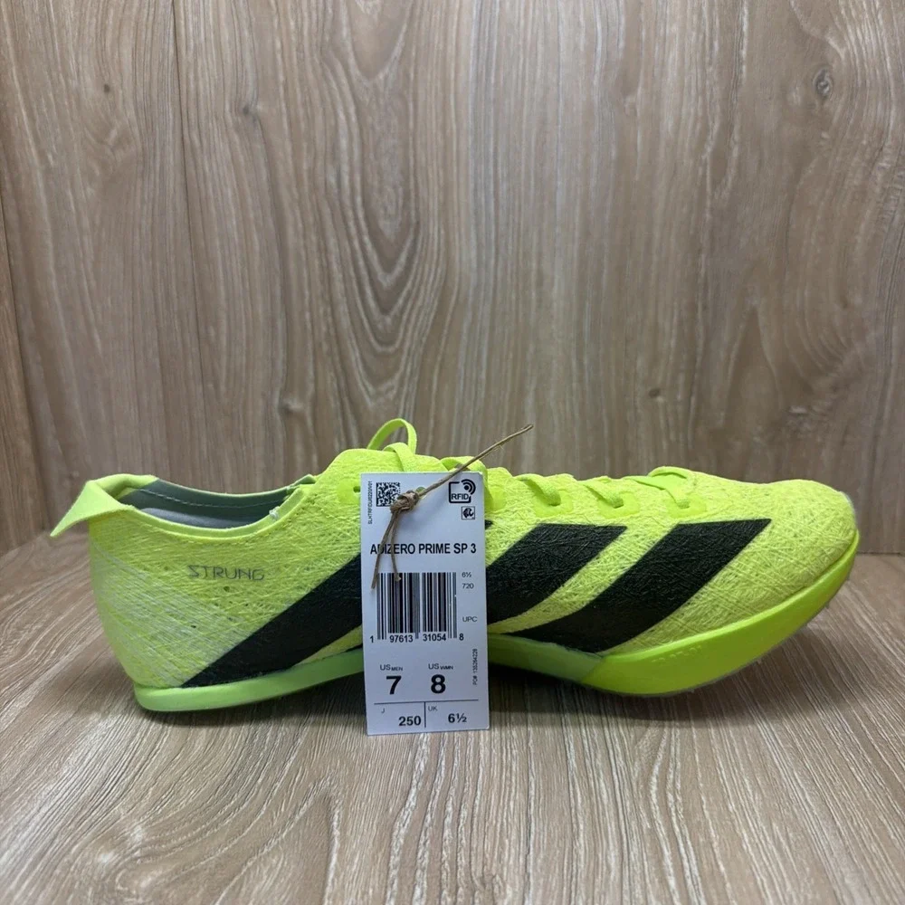 adidas Adizero Finesse Prime SP 3 Track Spikes Mens Size 7 Lucid Lemon IH5800